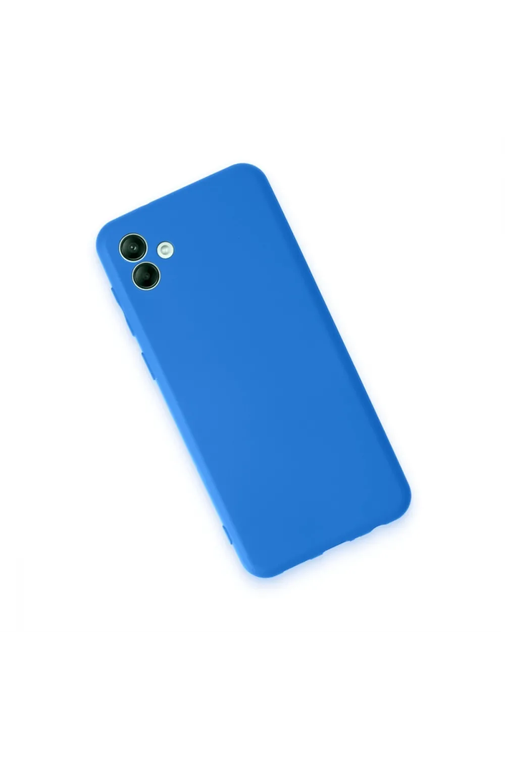 Samsung Galaxy A04 Kılıf First Silikon - Mavi