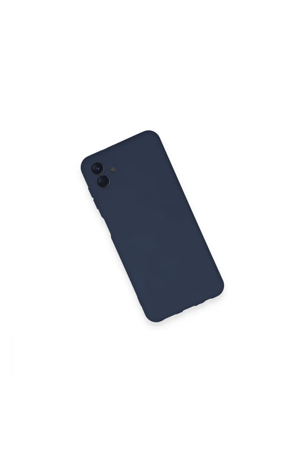 Samsung Galaxy A04 Kılıf Nano İçi Kadife Silikon - Lacivert