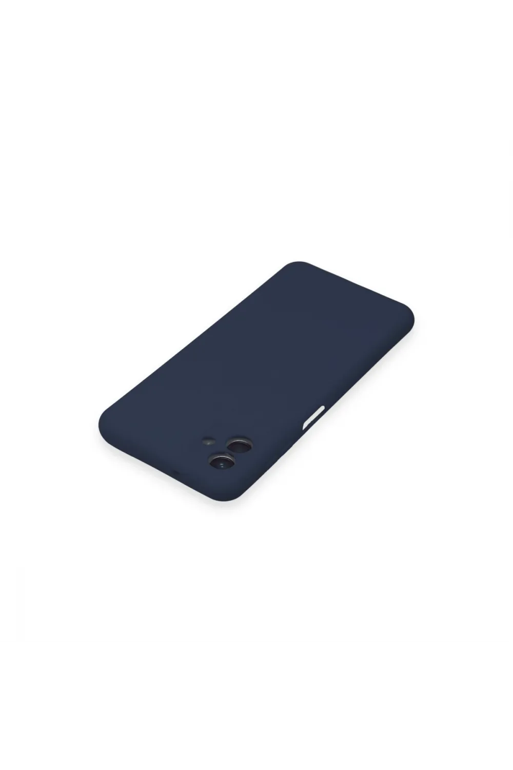 Samsung Galaxy A04 Kılıf Nano İçi Kadife Silikon - Lacivert