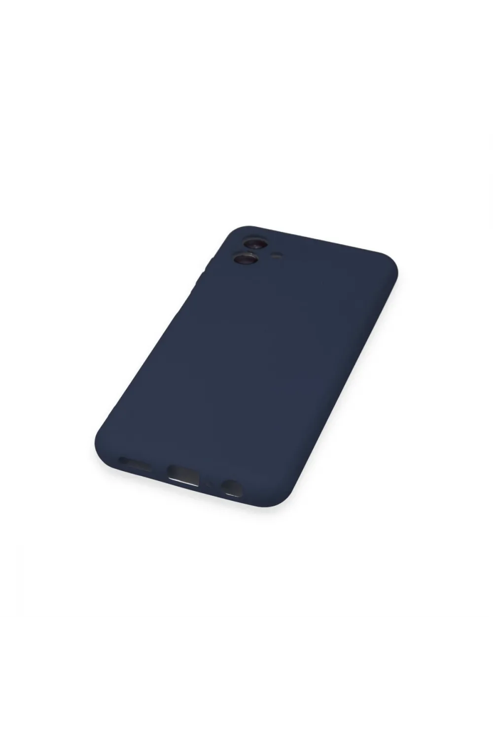 Samsung Galaxy A04 Kılıf Nano İçi Kadife Silikon - Lacivert