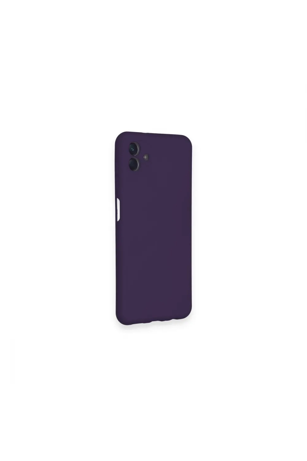 Samsung Galaxy A04 Kılıf Nano İçi Kadife Silikon - Mor