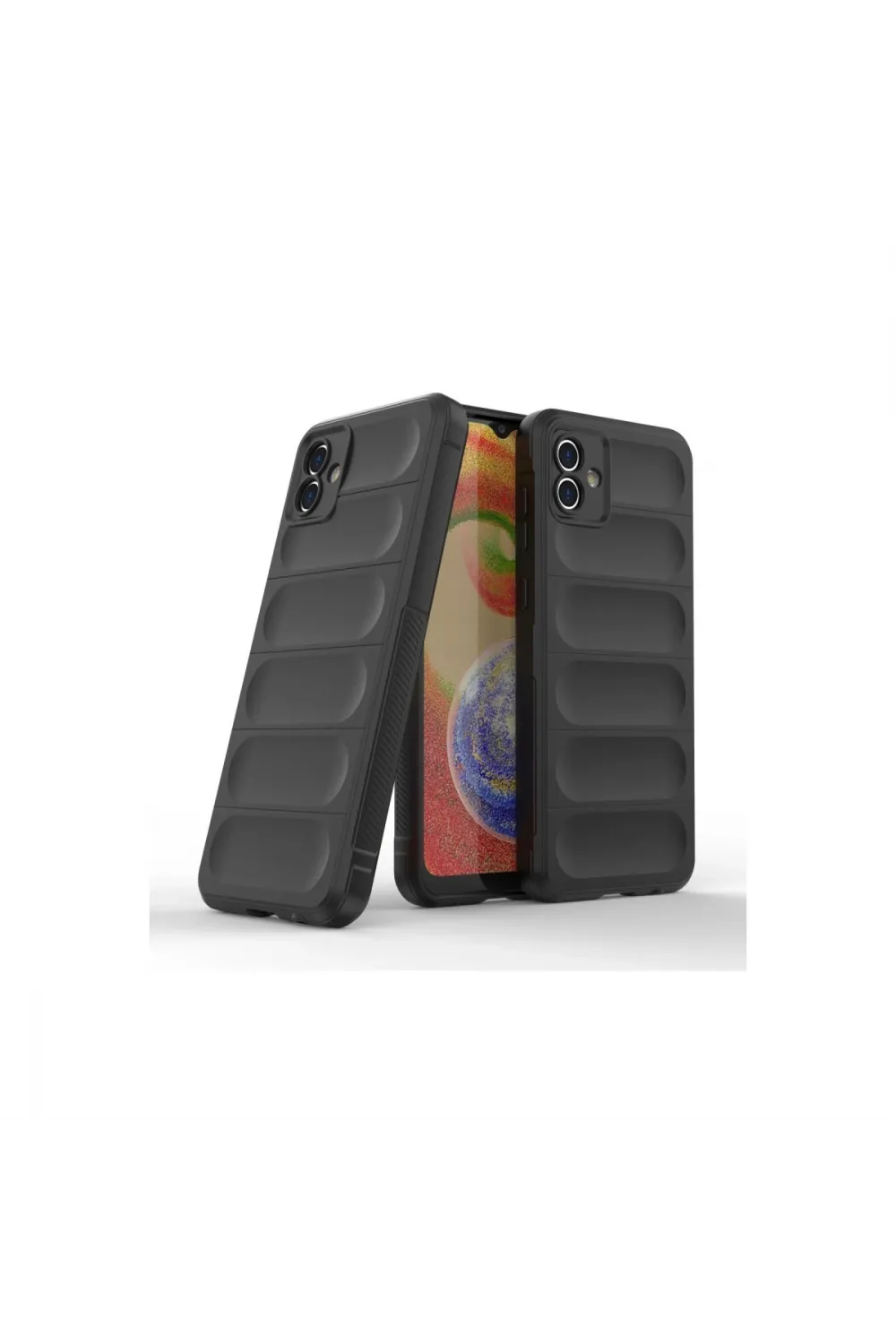 Samsung Galaxy A04 Kılıf Optimum Silikon - Siyah