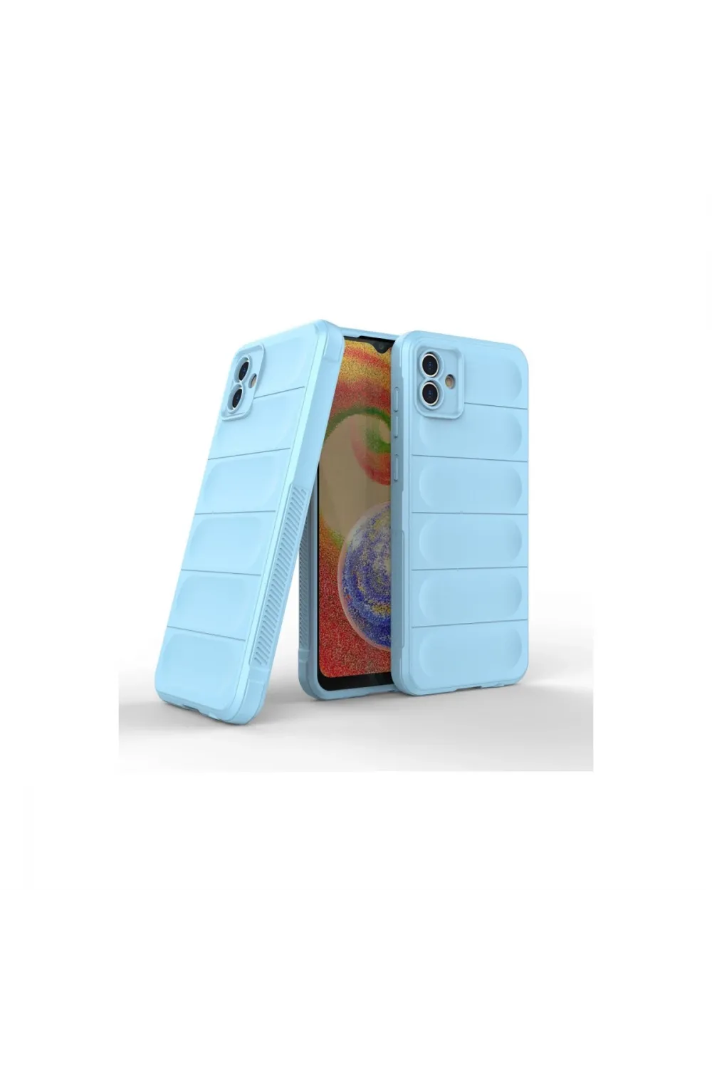 Samsung Galaxy A04 Kılıf Optimum Silikon - Sky Blue
