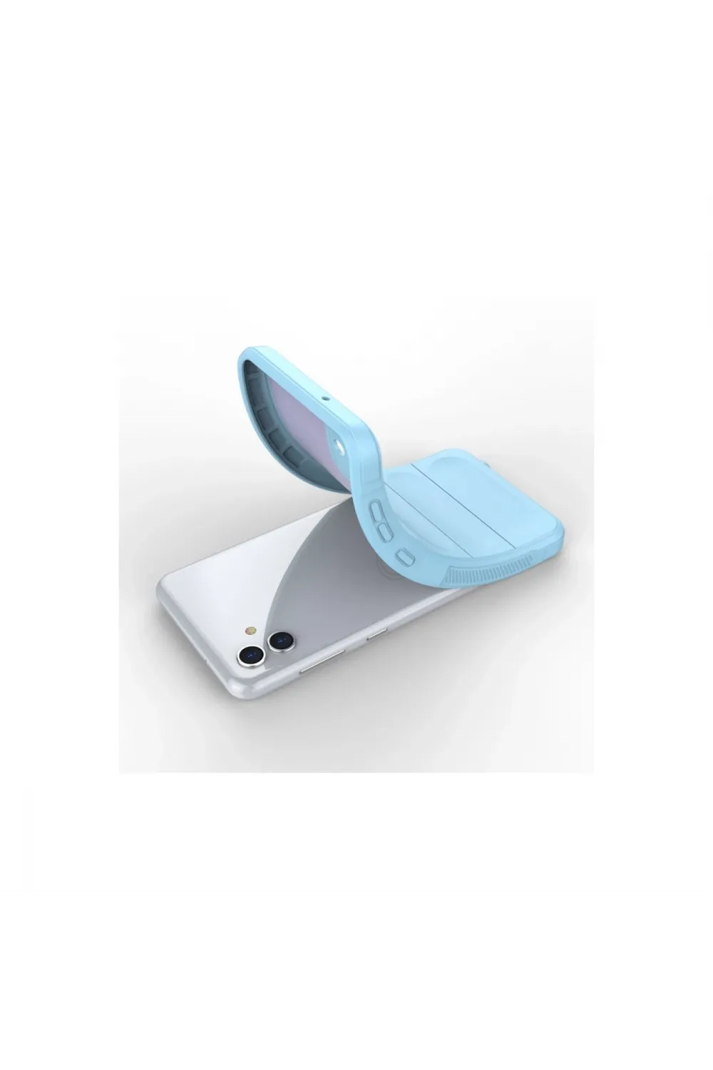 Samsung Galaxy A04 Kılıf Optimum Silikon - Sky Blue