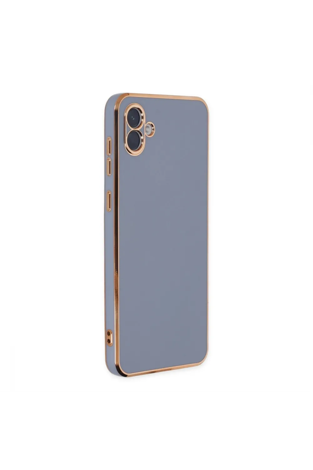 Samsung Galaxy A04 Kılıf Volet Silikon - Mavi