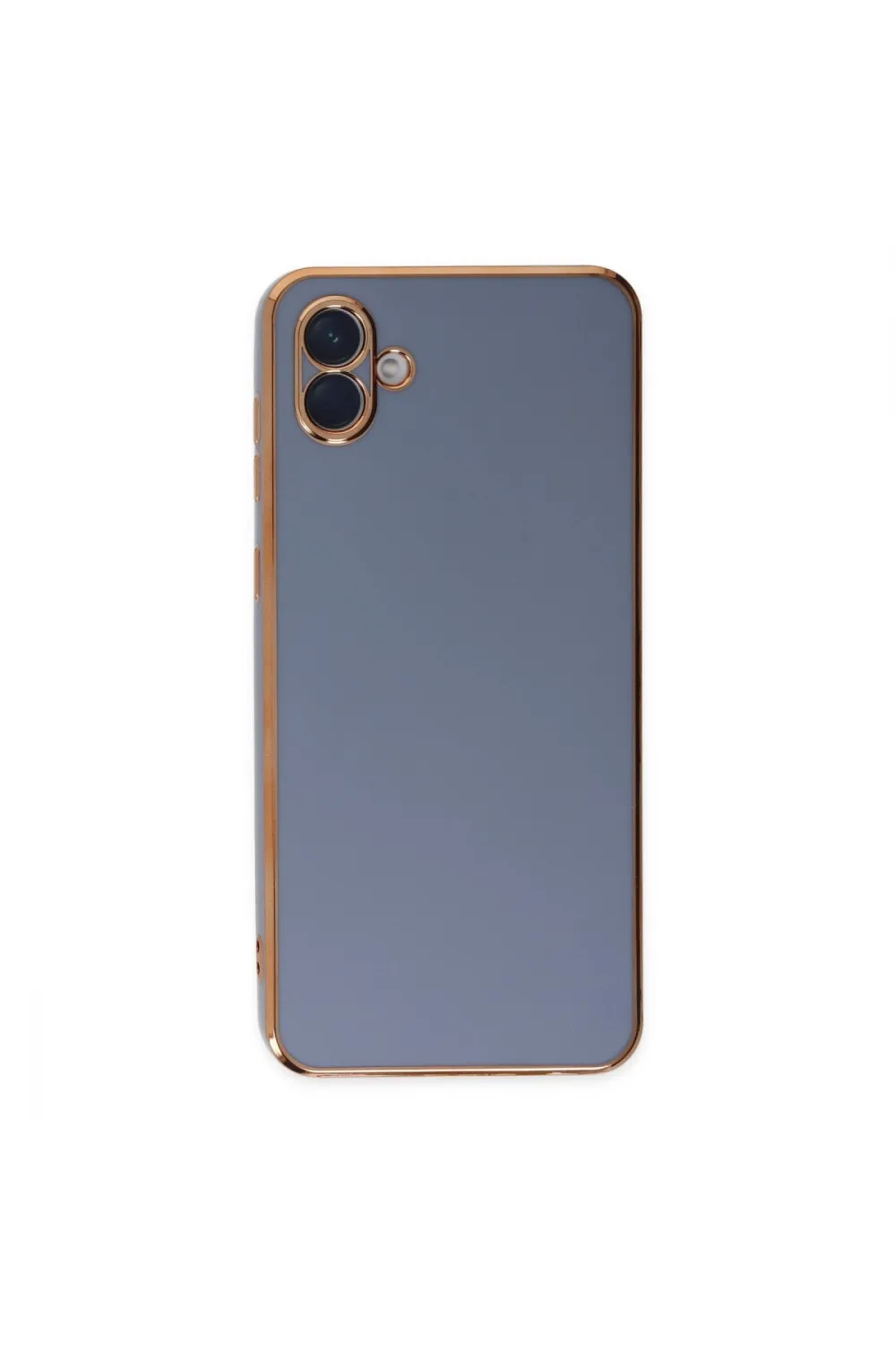 Samsung Galaxy A04 Kılıf Volet Silikon - Mavi