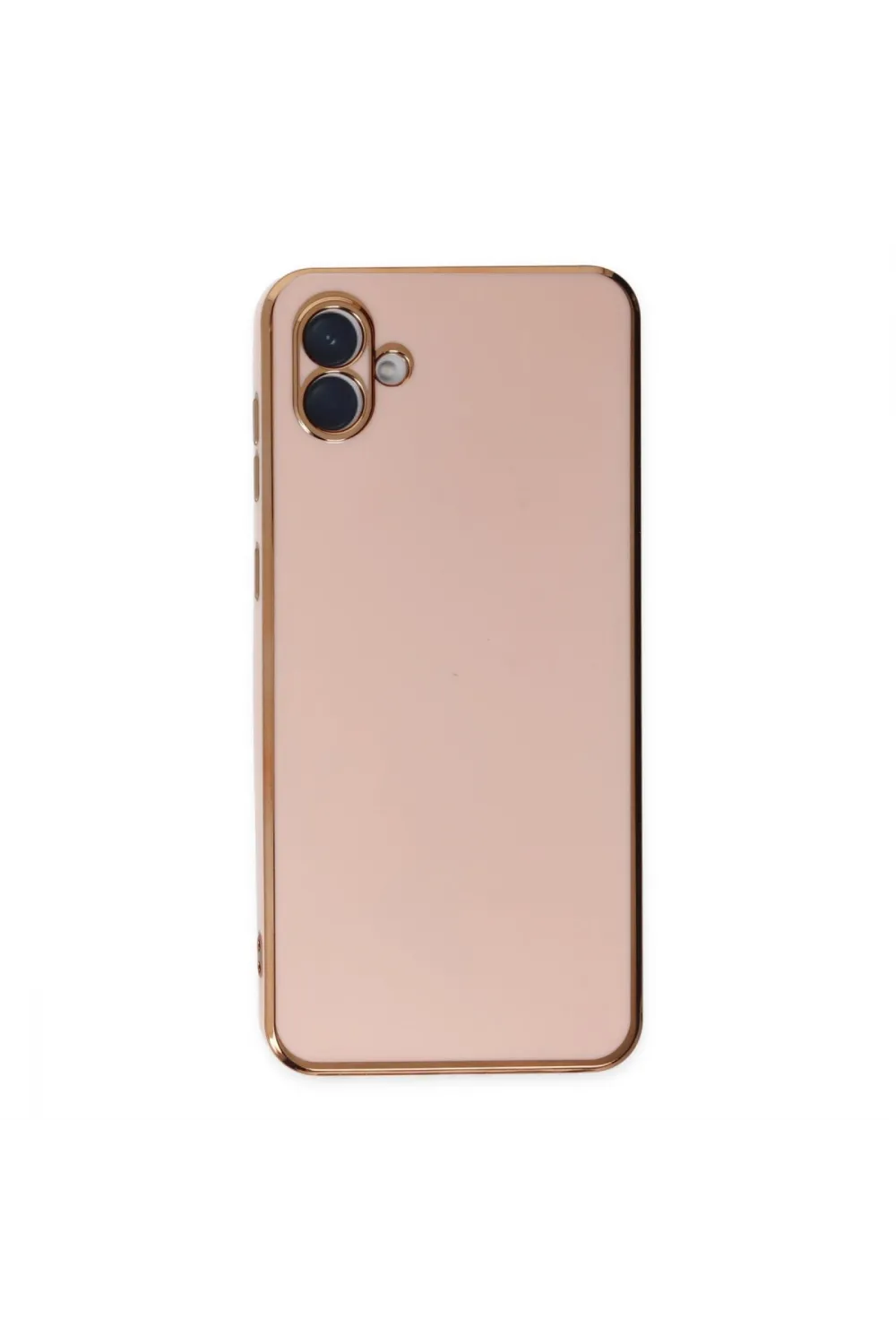 Samsung Galaxy A04 Kılıf Volet Silikon - Pembe