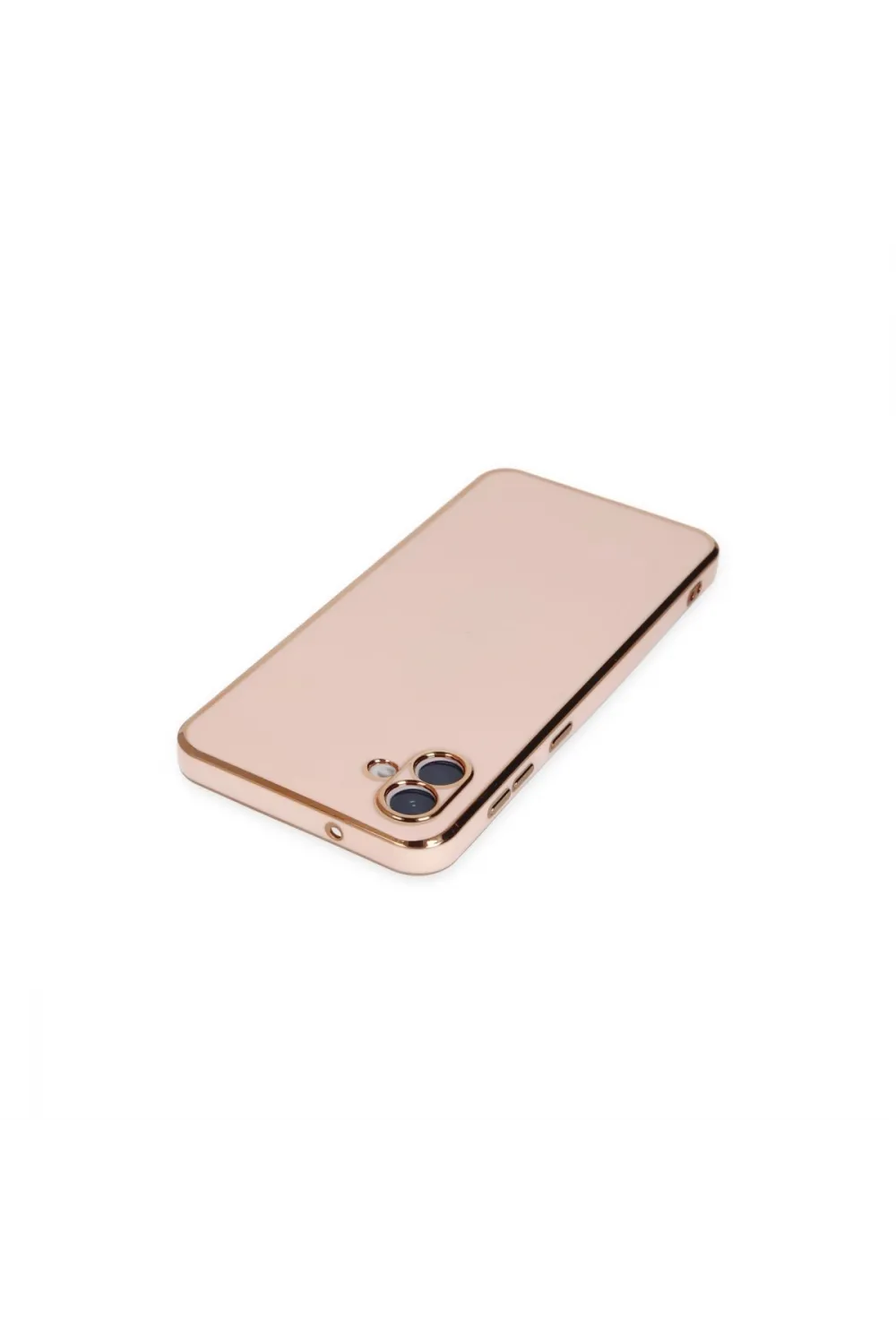 Samsung Galaxy A04 Kılıf Volet Silikon - Pembe