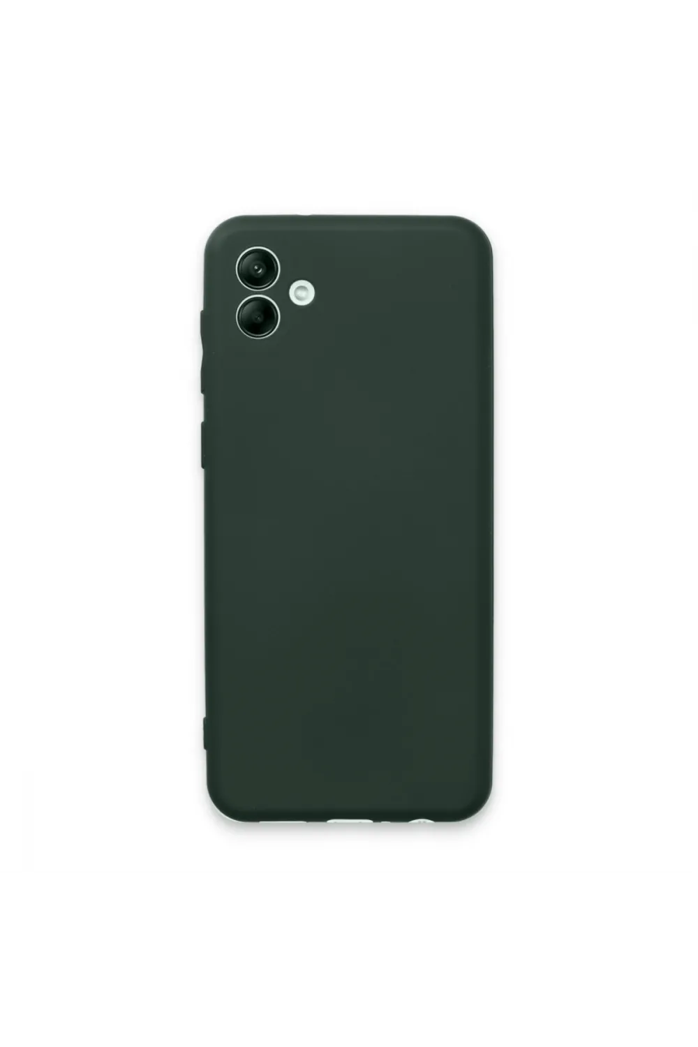 Samsung Galaxy A04e Kılıf First Silikon - Koyu Yeşil
