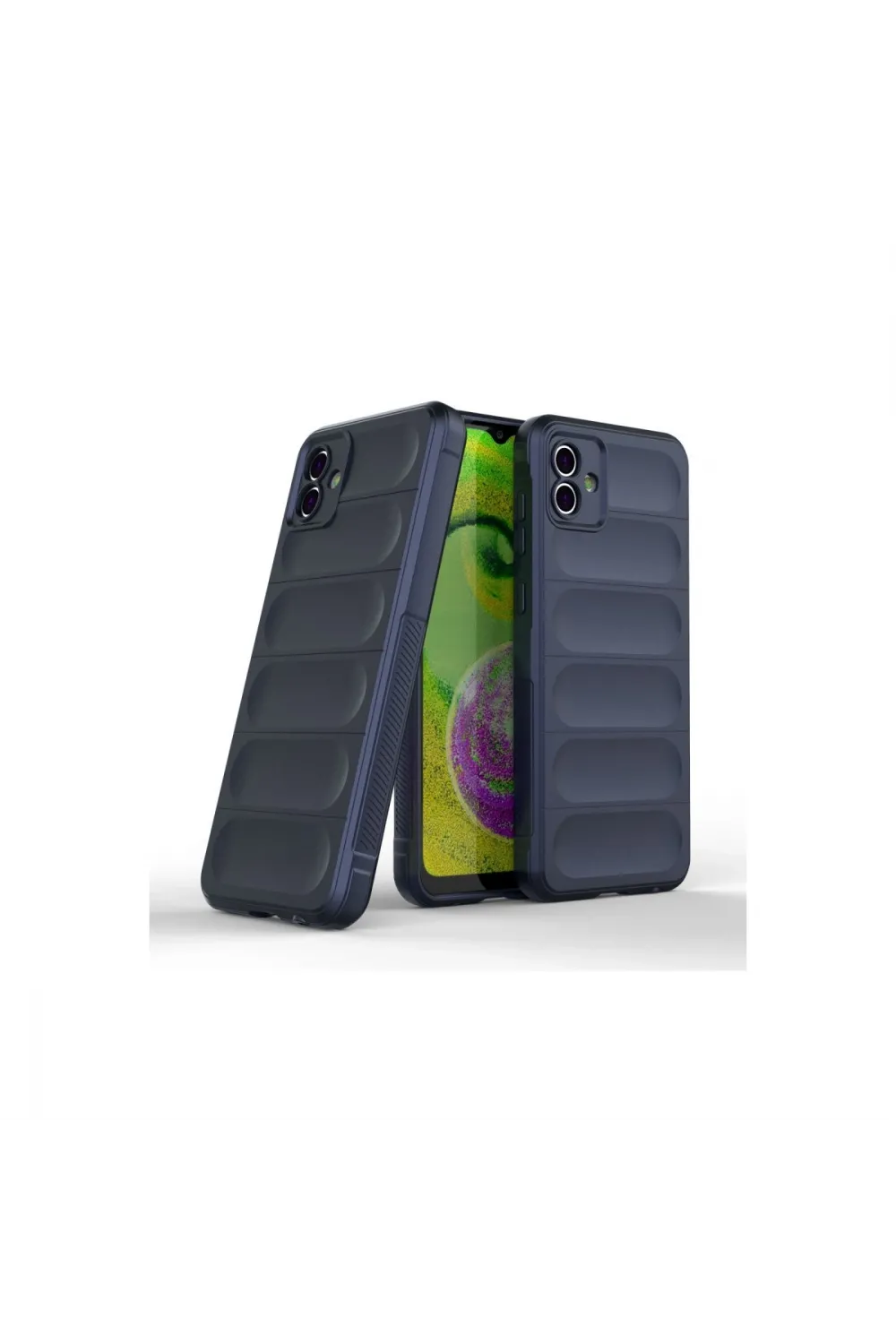 Samsung Galaxy A04e Kılıf Optimum Silikon - Lacivert