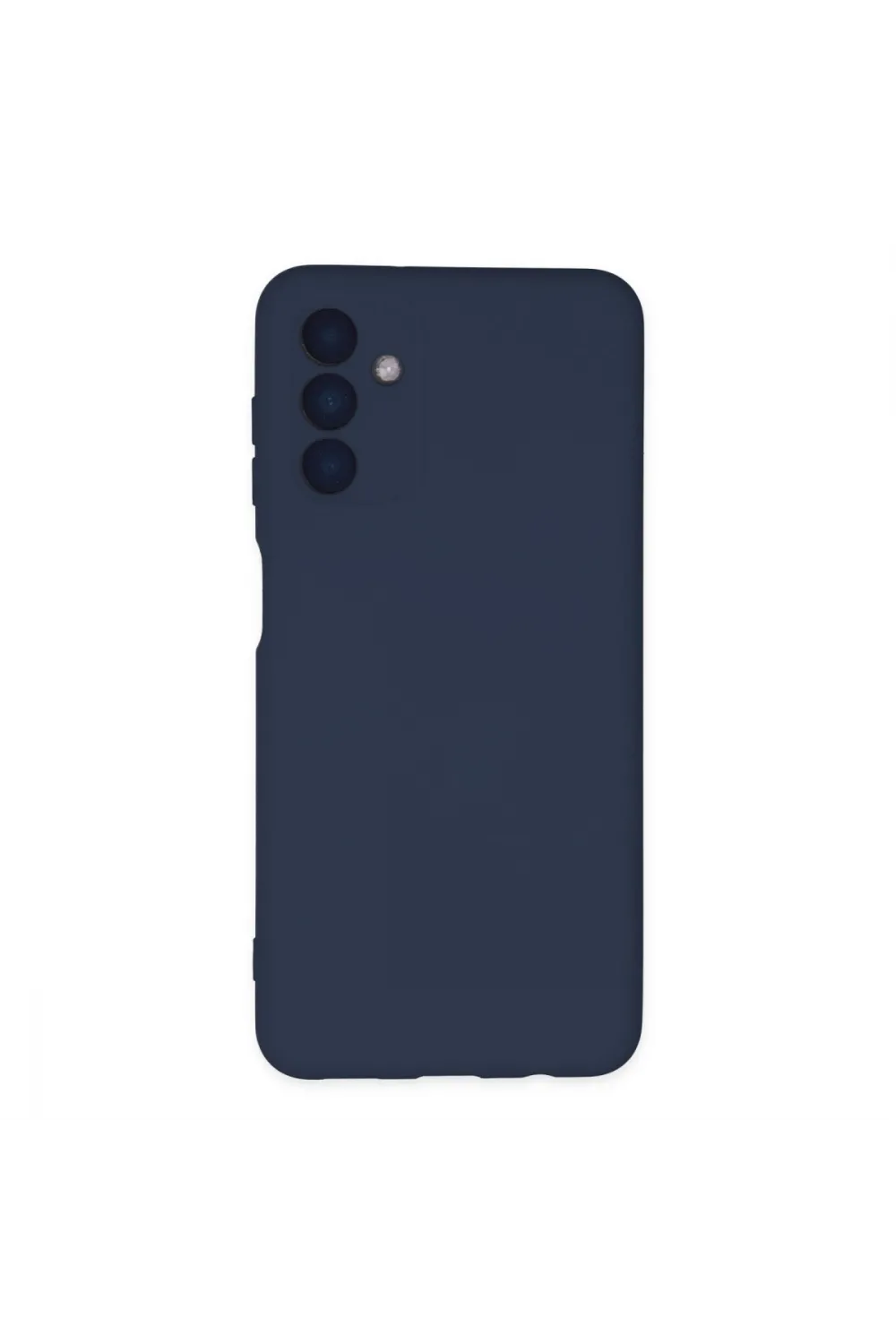Samsung Galaxy A04s Kılıf Nano İçi Kadife Silikon - Lacivert