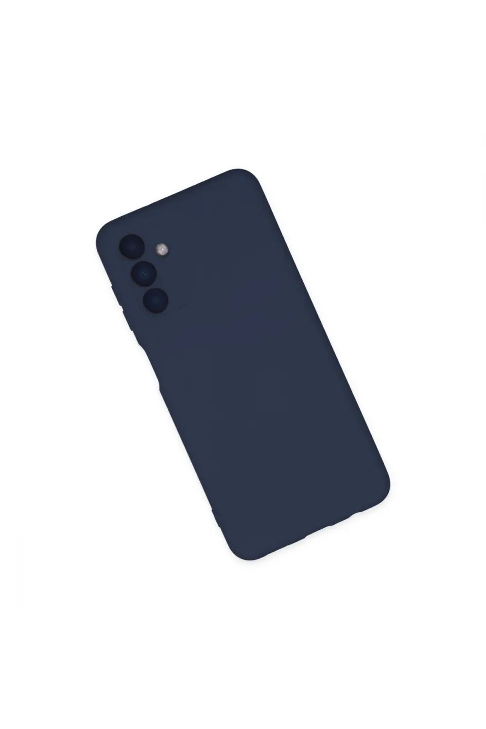 Samsung Galaxy A04s Kılıf Nano İçi Kadife Silikon - Lacivert