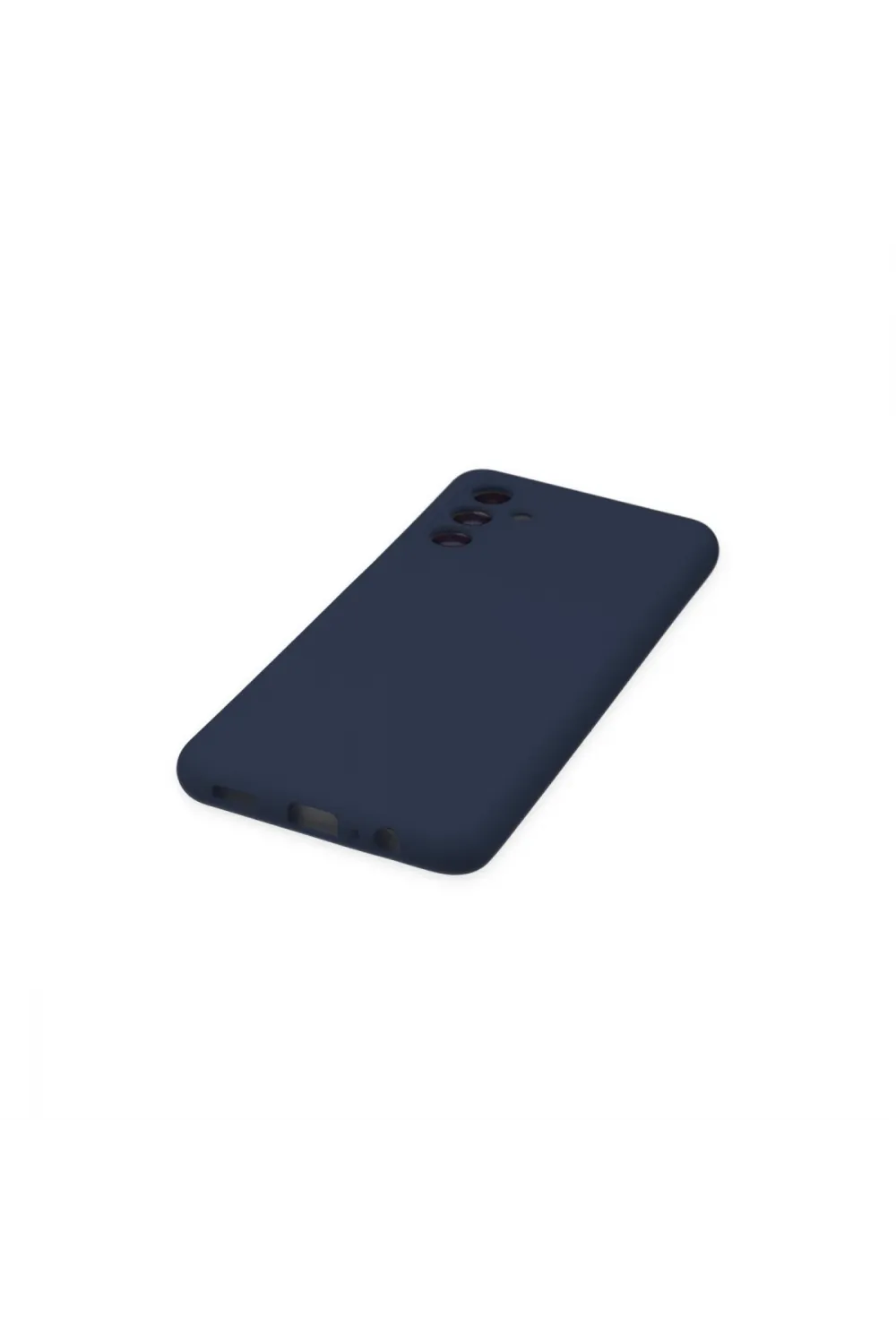 Samsung Galaxy A04s Kılıf Nano İçi Kadife Silikon - Lacivert