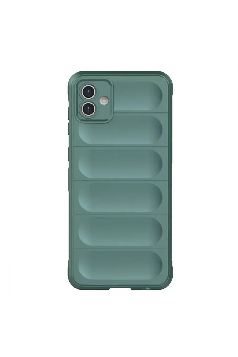 Samsung Galaxy A05 Kılıf Optimum Silikon - Koyu Yeşil