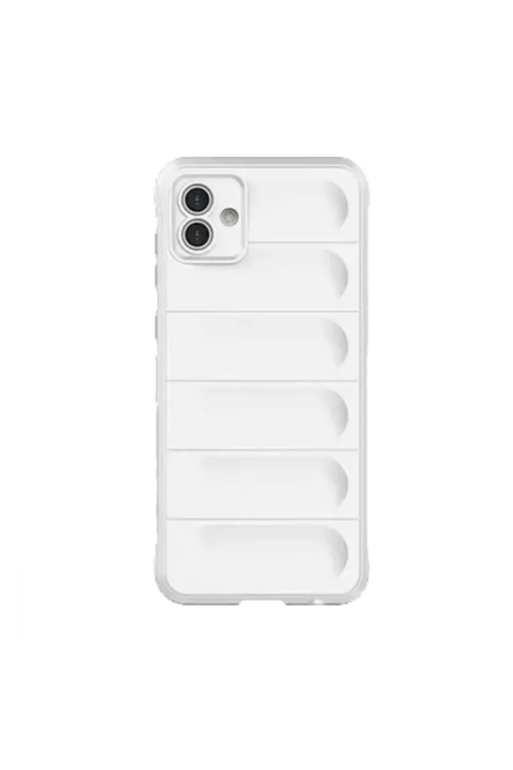 Samsung Galaxy A05 Kılıf Optimum Silikon - Krem