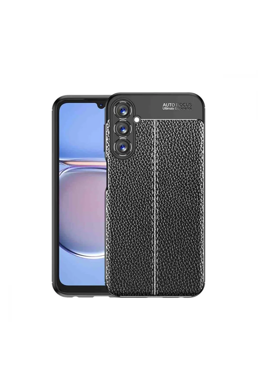 Samsung Galaxy A05s Kılıf Auto Focus Kapak - Siyah