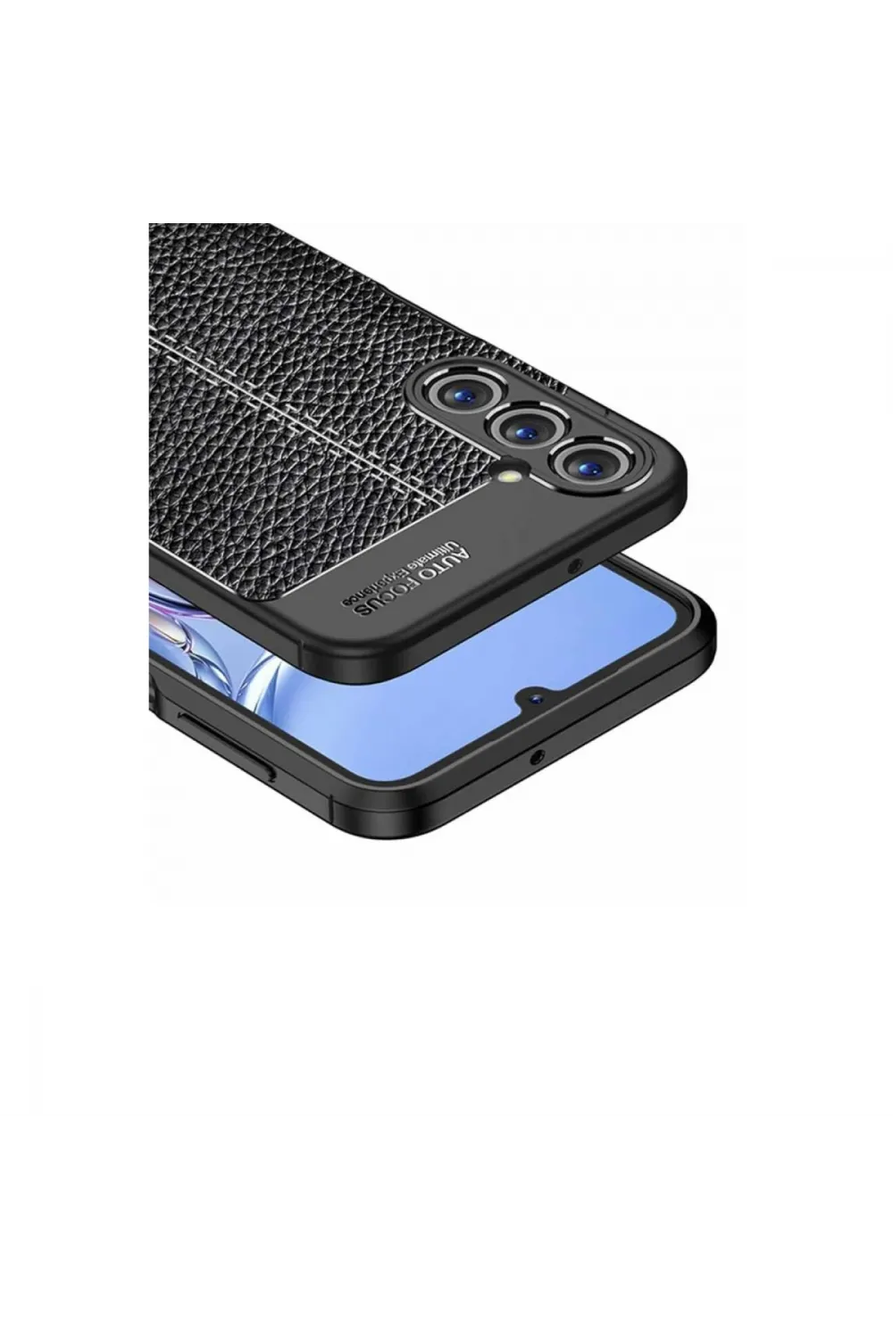 Samsung Galaxy A05s Kılıf Auto Focus Kapak - Siyah