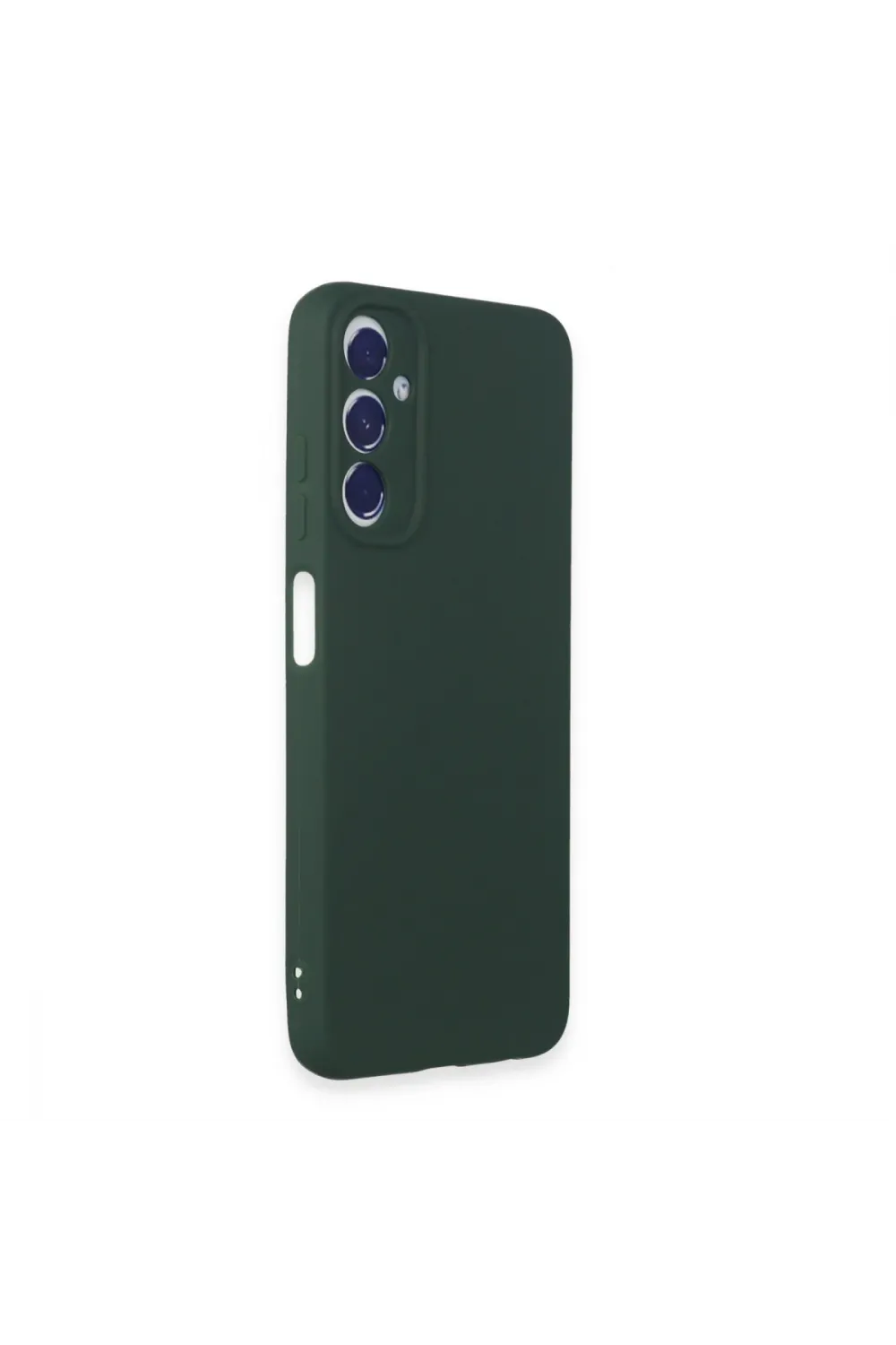 Samsung Galaxy A05s Kılıf First Silikon - Koyu Yeşil