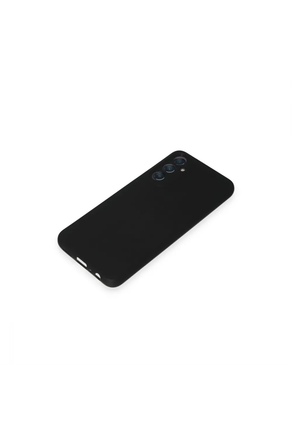 Samsung Galaxy A05s Kılıf First Silikon - Siyah