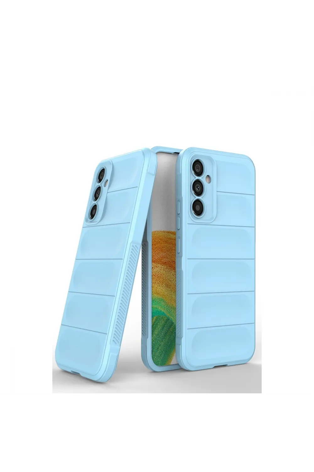 Samsung Galaxy A05s Kılıf Optimum Silikon - Sky Blue