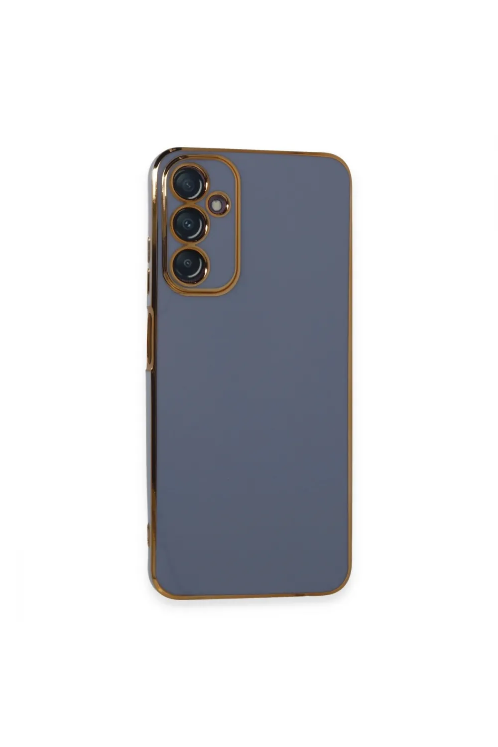 Samsung Galaxy A05s Kılıf Volet Silikon - Mavi