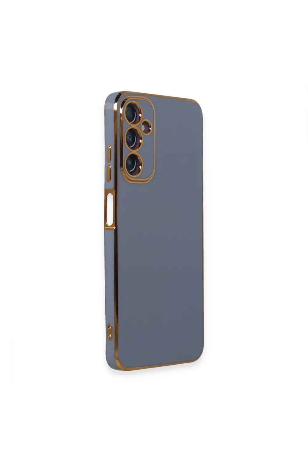 Samsung Galaxy A05s Kılıf Volet Silikon - Mavi