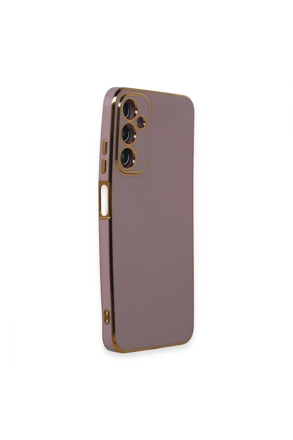 Samsung Galaxy A05s Kılıf Volet Silikon - Mor