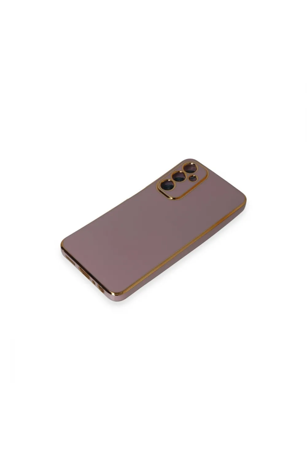 Samsung Galaxy A05s Kılıf Volet Silikon - Mor