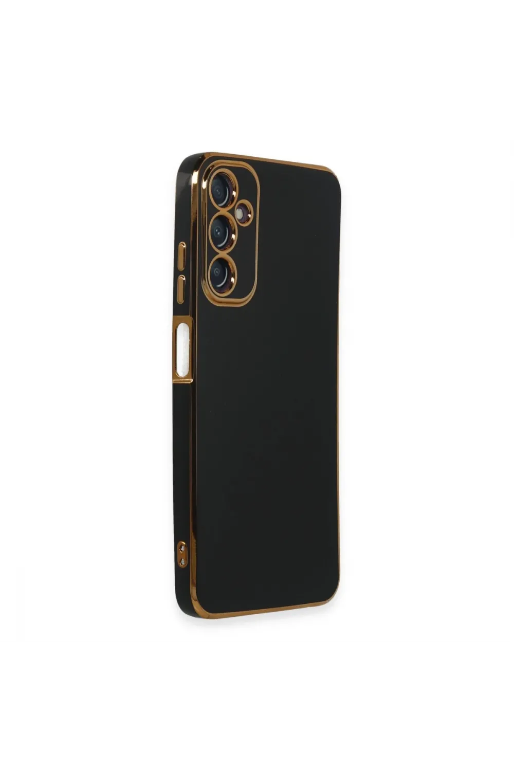 Samsung Galaxy A05s Kılıf Volet Silikon - Siyah
