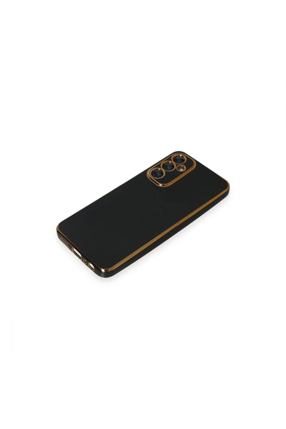 Samsung Galaxy A05s Kılıf Volet Silikon - Siyah