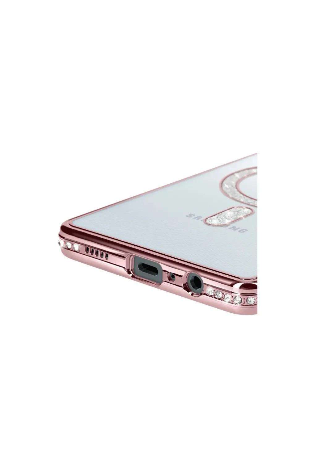 Samsung Galaxy A06 Joke Simli Magneticsafe Kılıf - Pembe