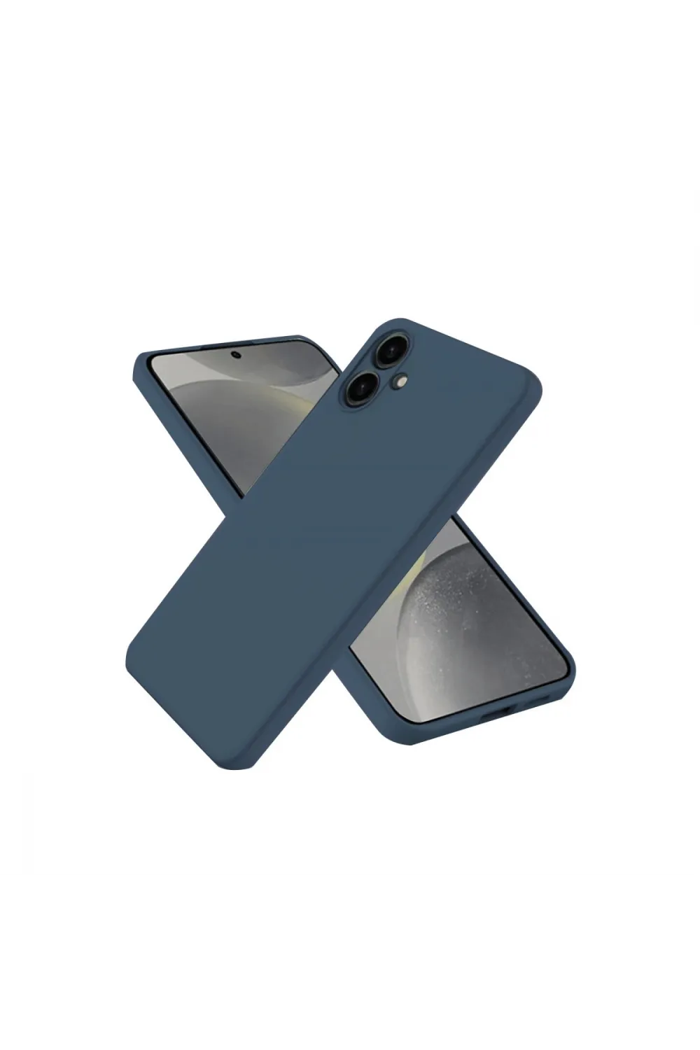 Samsung Galaxy A06 Kılıf First Silikon - Lacivert