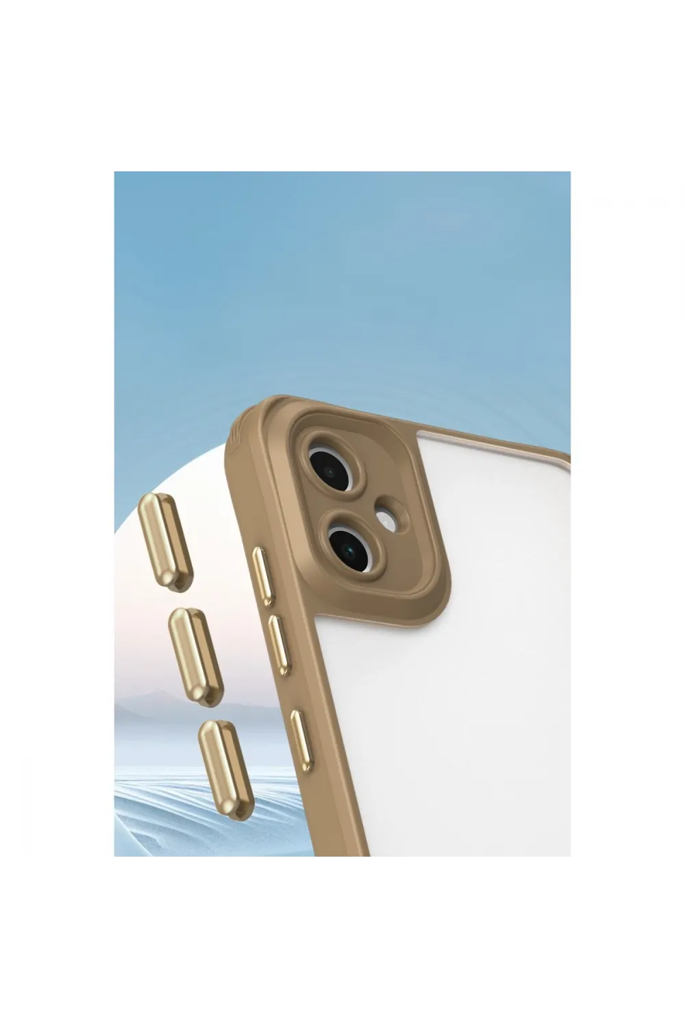 Samsung Galaxy A06 Kılıf Penta Silikon Kılıf - Şeffaf