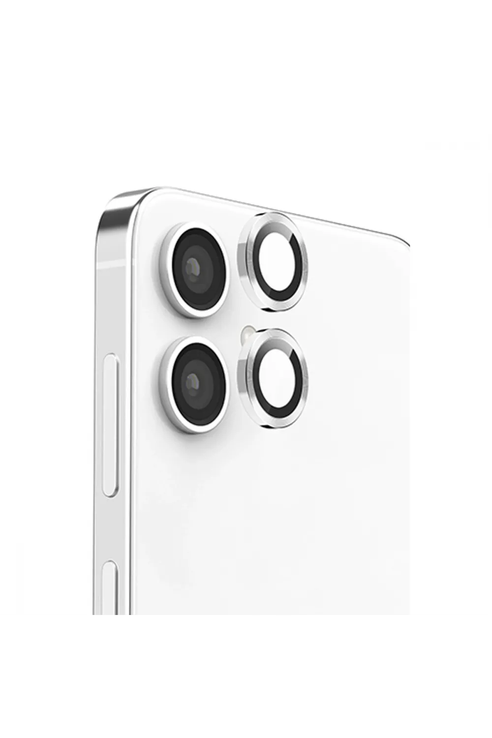 Samsung Galaxy A06 Raze Metal Kamera Lens - Gümüş