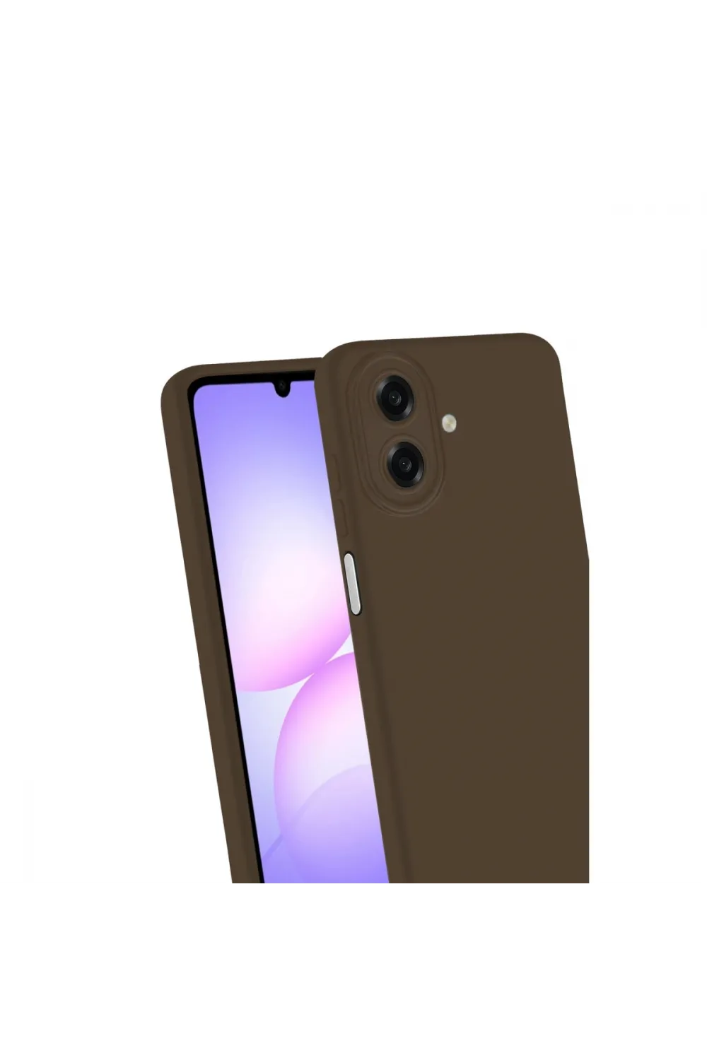 Samsung Galaxy A07 4g First Silikon - Kahverengi
