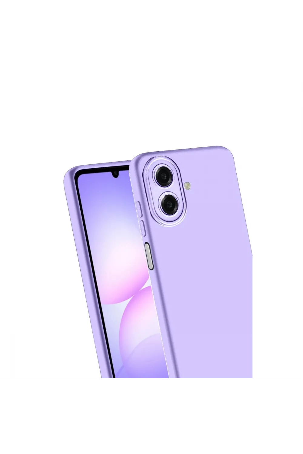 Samsung Galaxy A07 4g First Silikon - Lila