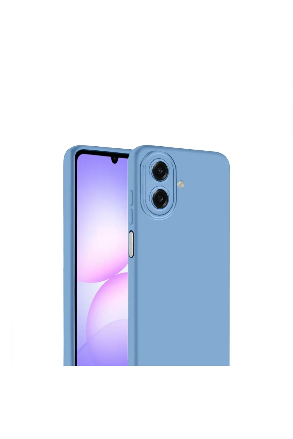 Samsung Galaxy A07 4g First Silikon - Mavi