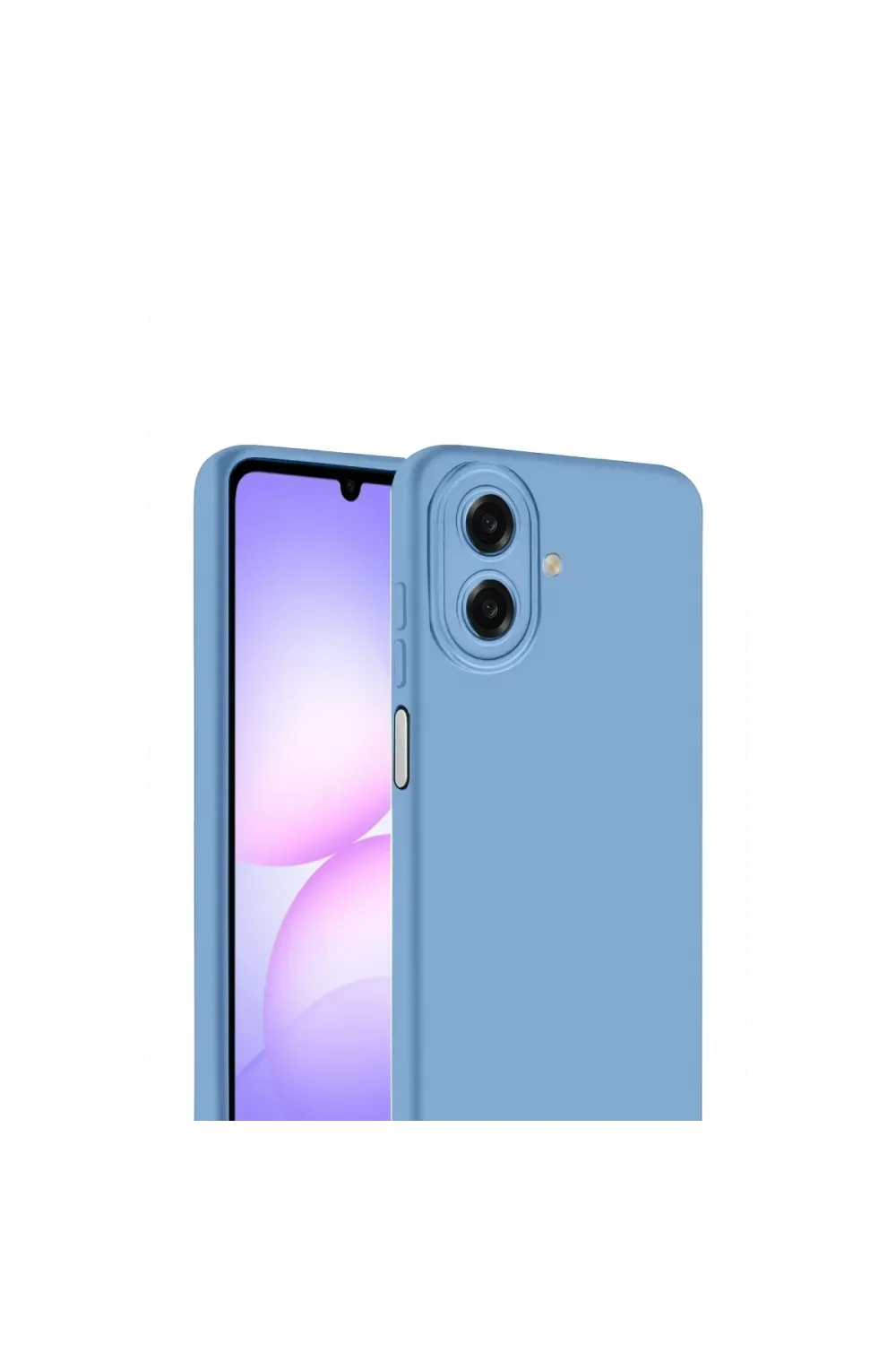 Samsung Galaxy A07 4G First Silikon - Mavi