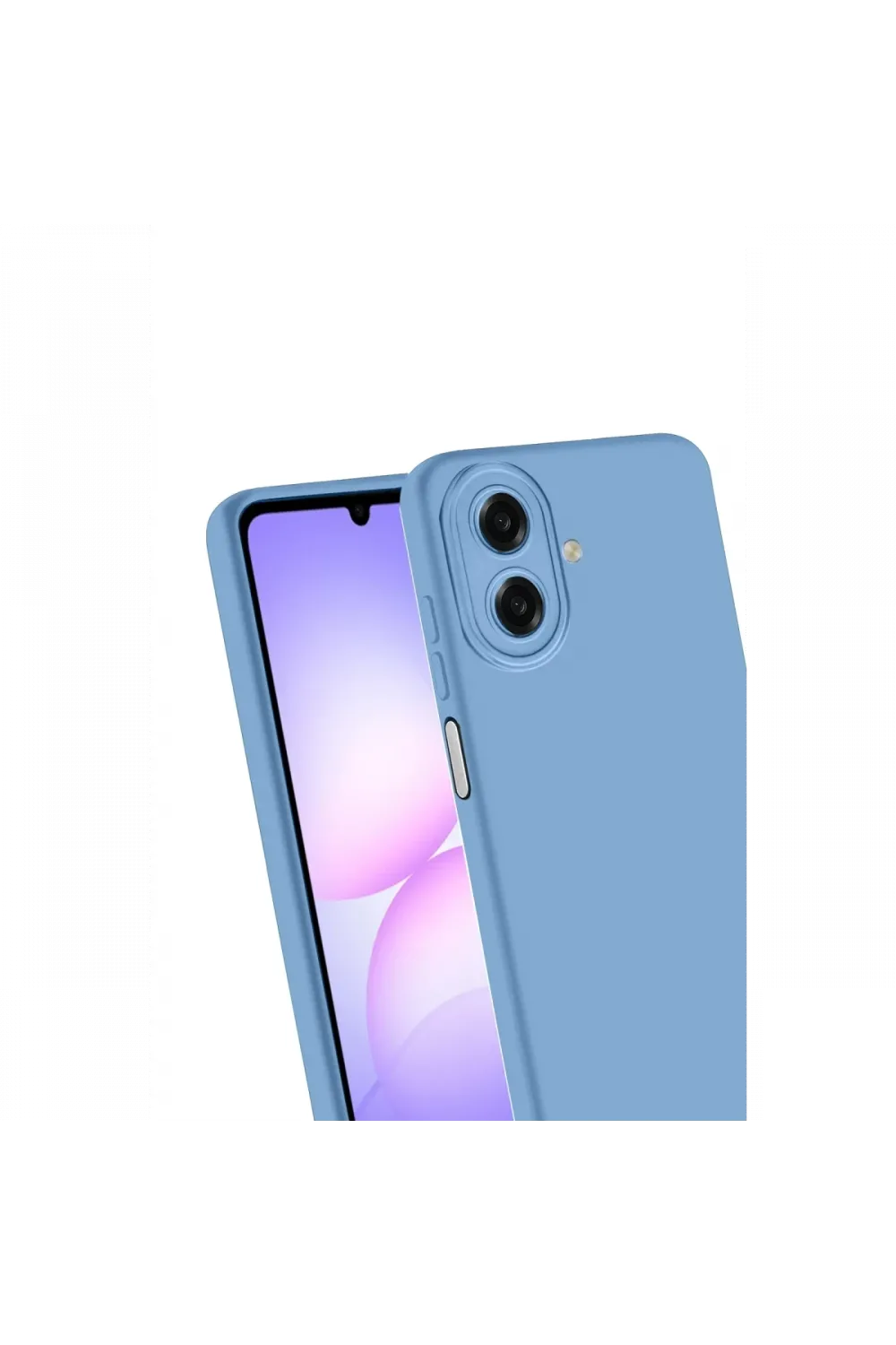 Samsung Galaxy A07 4G First Silikon - Mavi