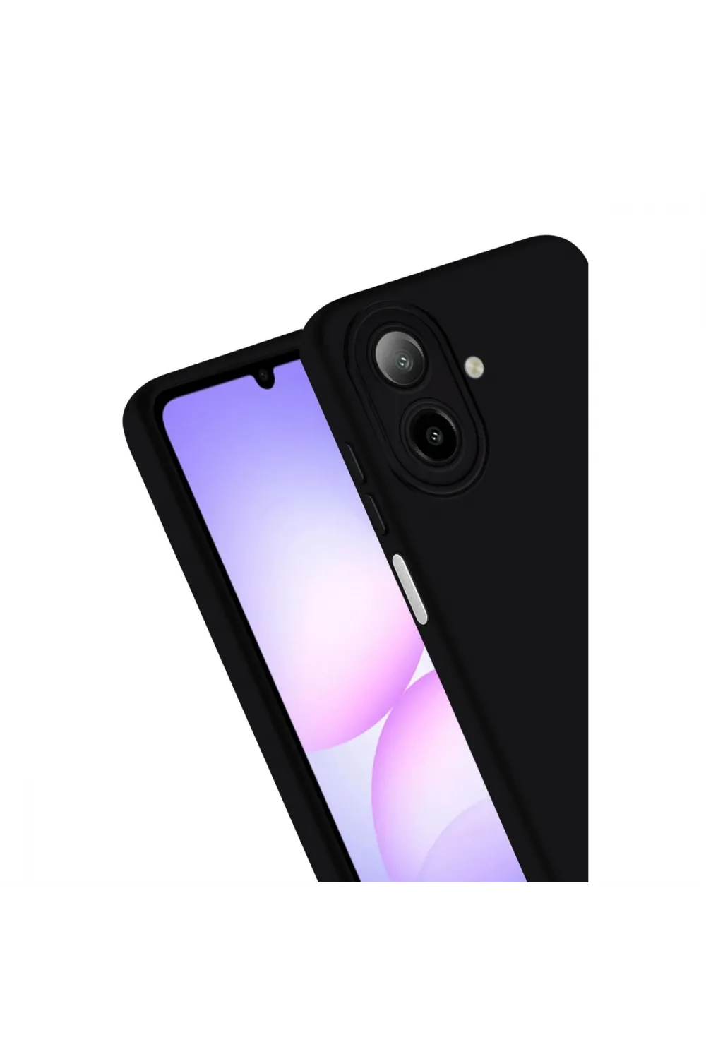 Samsung Galaxy A07 4g First Silikon - Siyah