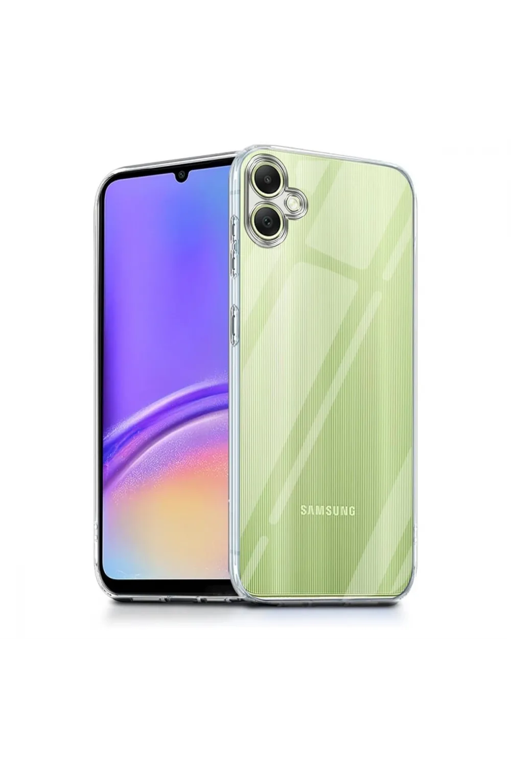 Samsung Galaxy A07 4g Lüx Şeffaf Silikon - Şeffaf