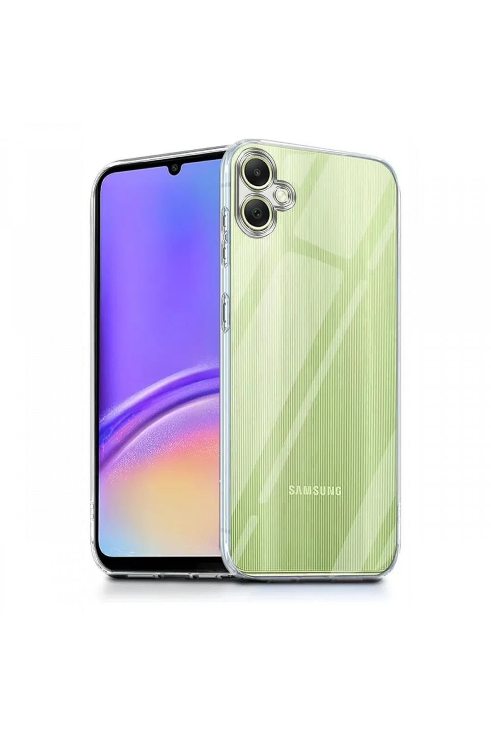 Samsung Galaxy A07 4G Lüx Şeffaf Silikon - Şeffaf