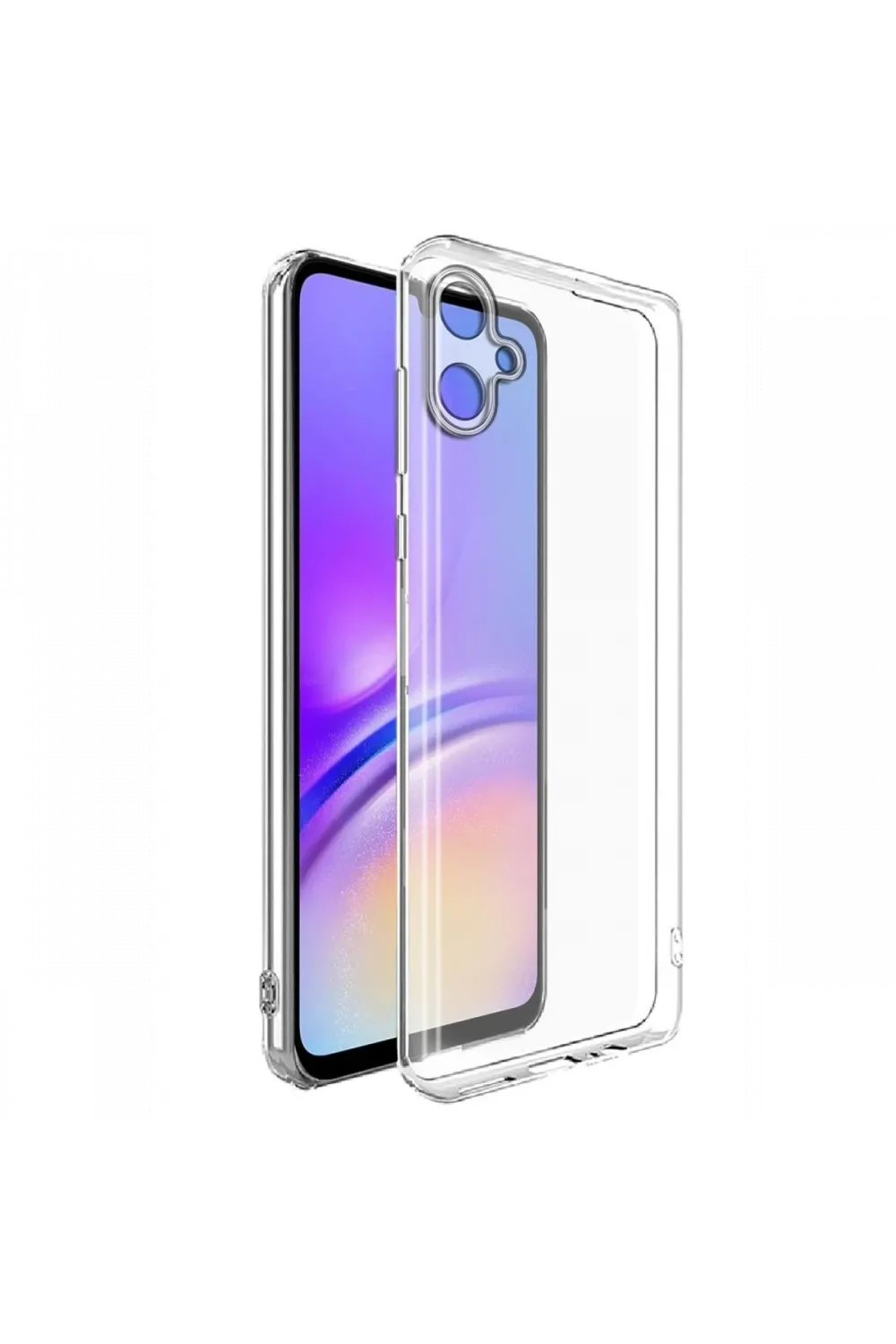 Samsung Galaxy A07 4G Lüx Şeffaf Silikon - Şeffaf