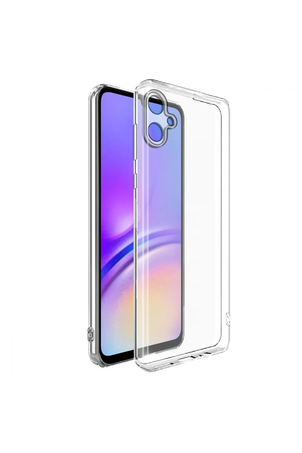 Samsung Galaxy A07 4g Lüx Şeffaf Silikon - Şeffaf