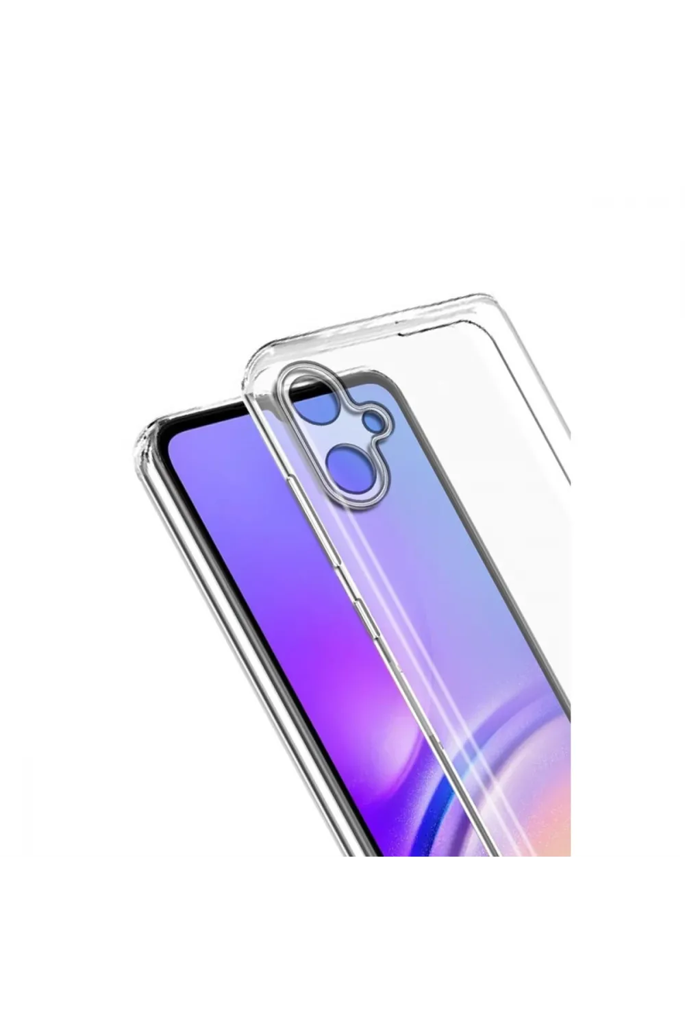 Samsung Galaxy A07 4g Lüx Şeffaf Silikon - Şeffaf