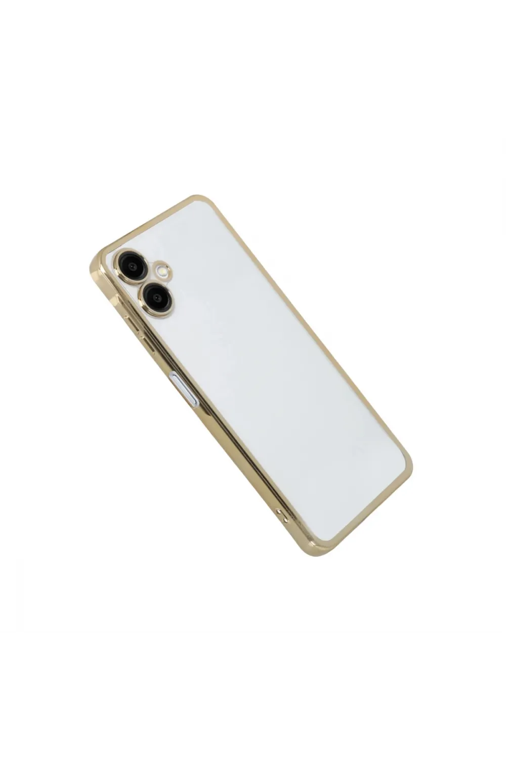 Samsung Galaxy A07 4g Razer Lensli Silikon - Gold