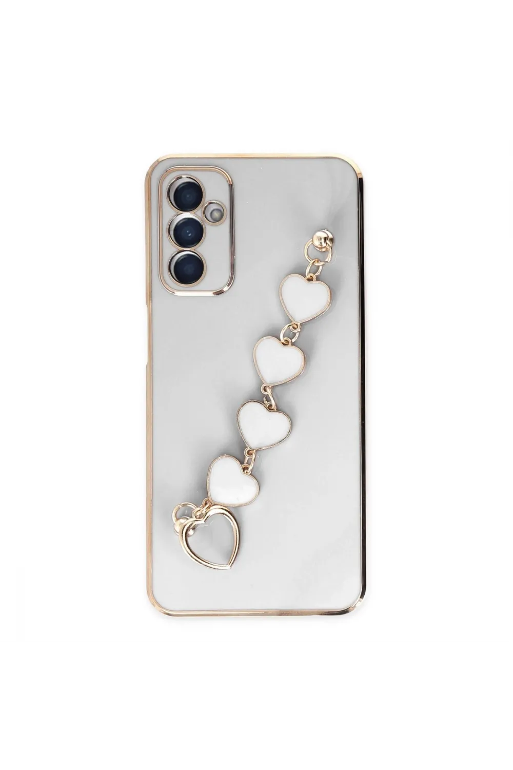 Samsung Galaxy A14 4g Kılıf Esila Silikon - Beyaz