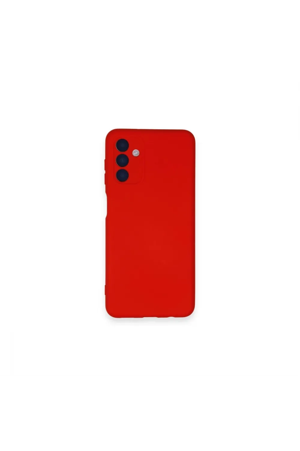 Samsung Galaxy A14 4g Kılıf Nano İçi Kadife Silikon - Kırmızı