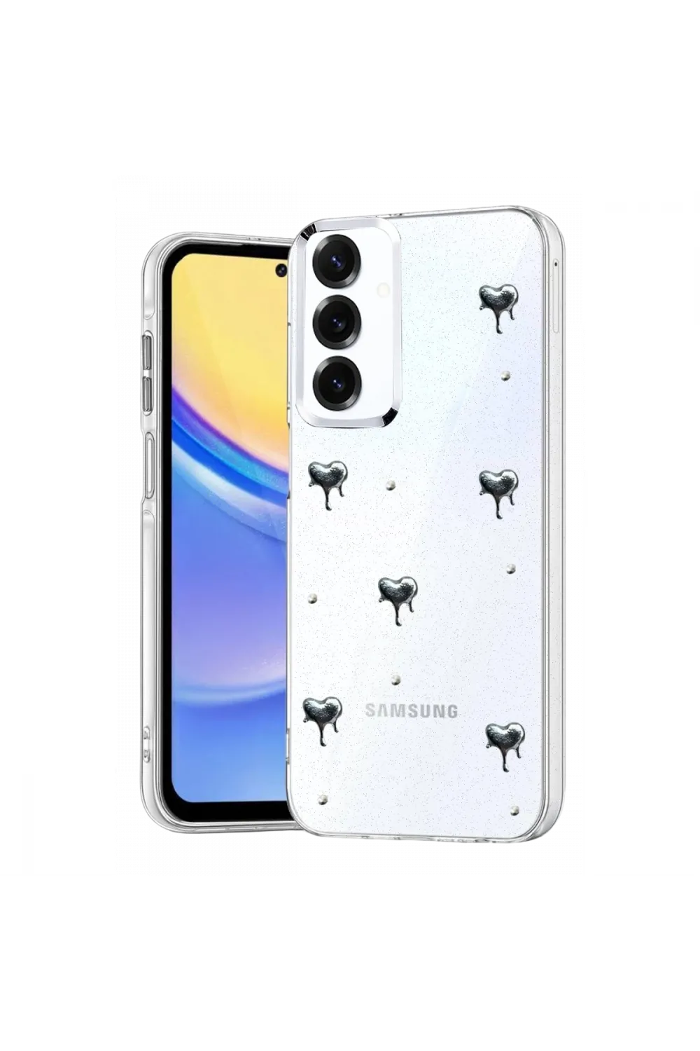 Samsung Galaxy A15 4g Fiyonk Desenli Kapak - Desen 1