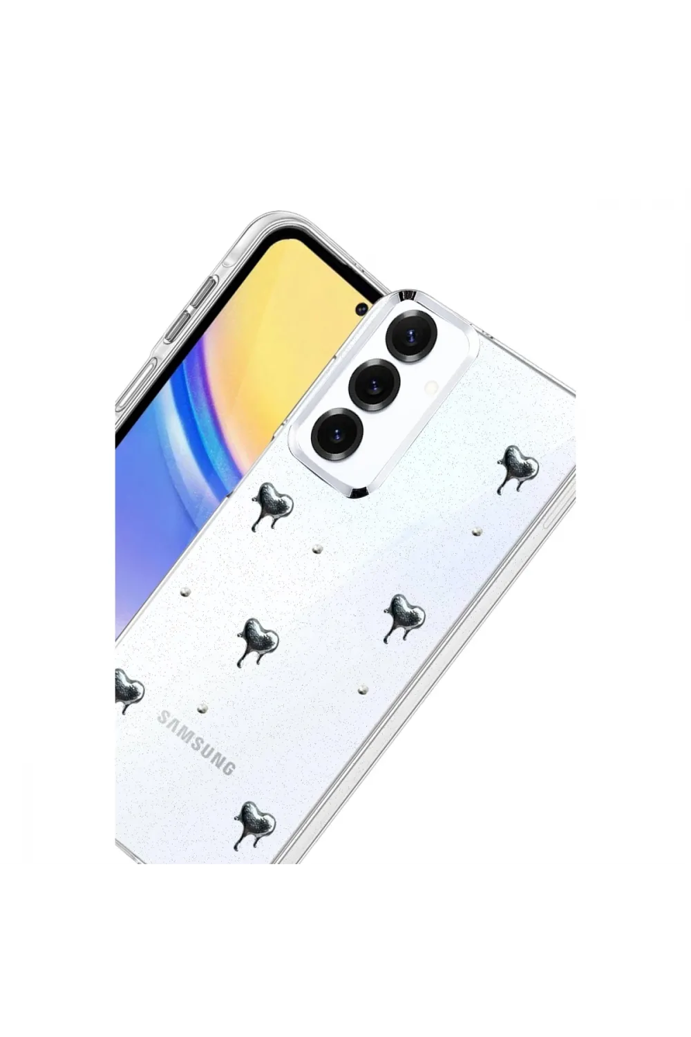 Samsung Galaxy A15 4g Fiyonk Desenli Kapak - Desen 1